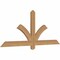Ekena Millwork Redmond Smooth Timber Gable Bracket, Western Red Cedar, 60"W x 25"H x 1 1/2"D x 3 1/2"F, 10/12 Pitch GBW060X25X0204RED00SWR - alternate 2